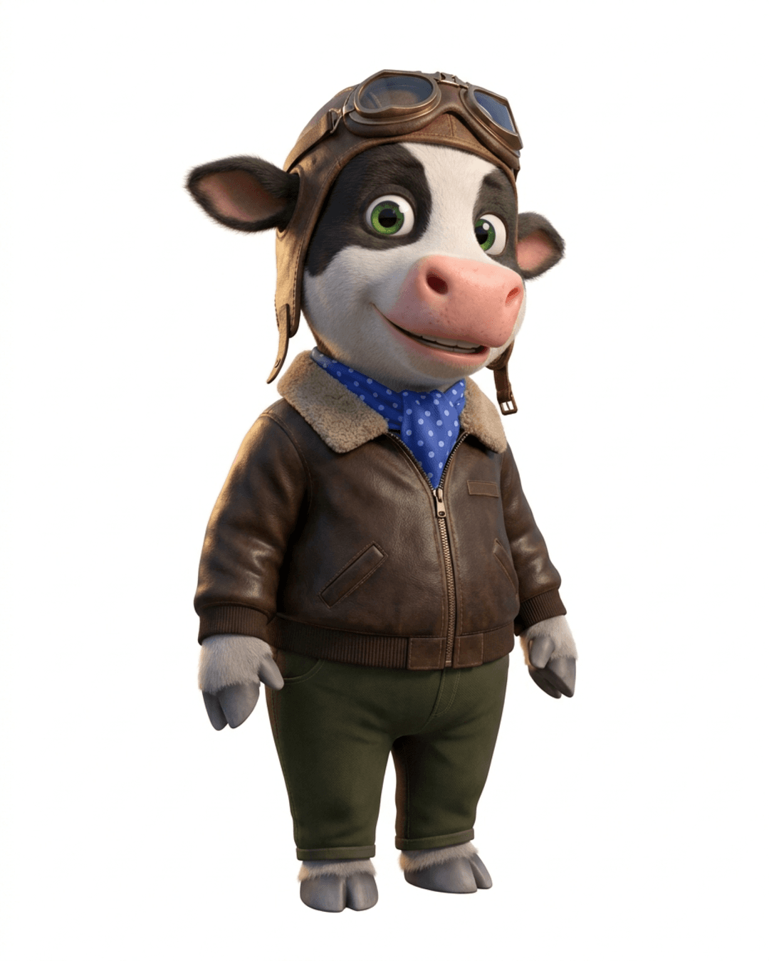 Mootilda, the Kids2Dentist mascot